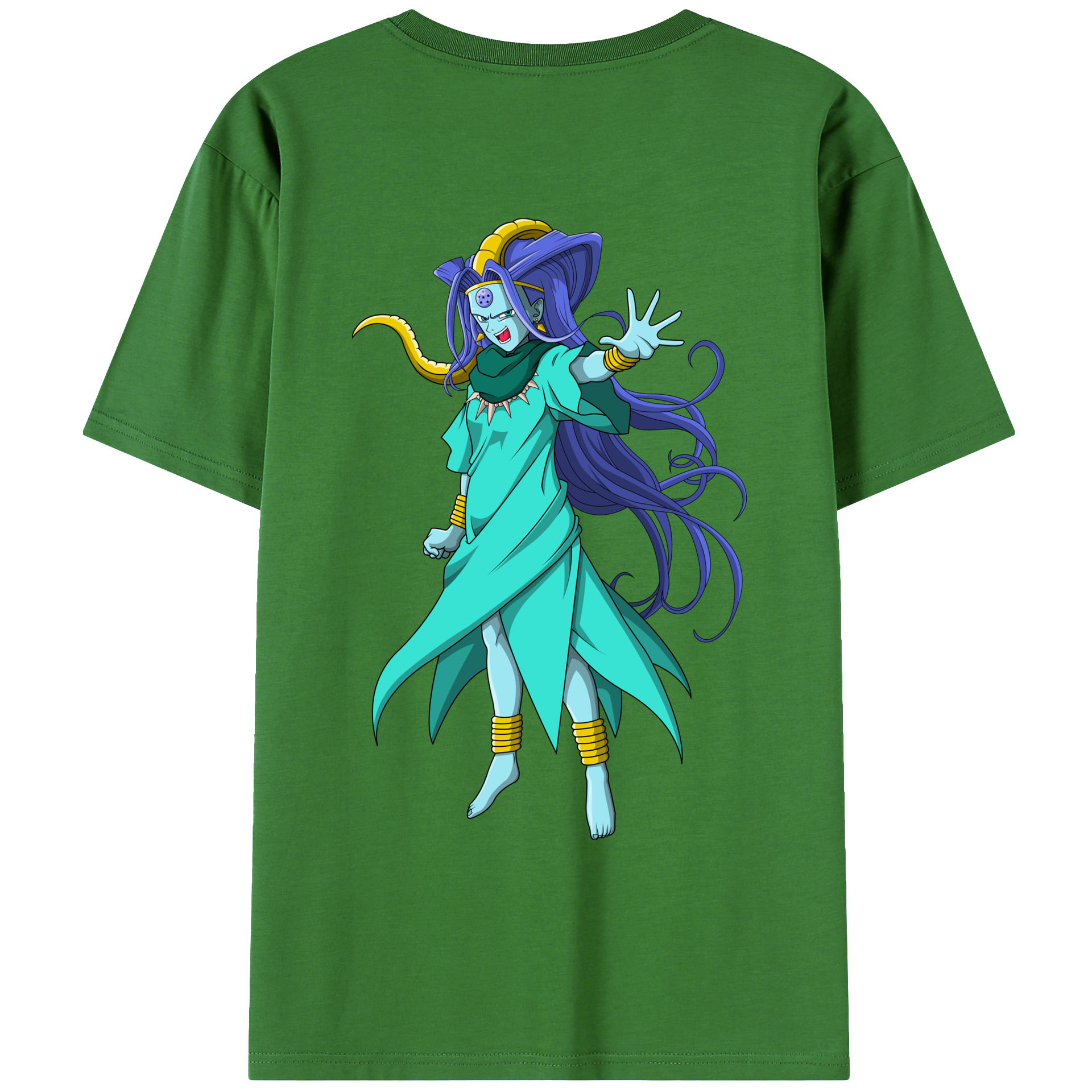 （画像用） ドラゴンボール DRAGON BALL レディース半袖Tシャツ(バックプリント)